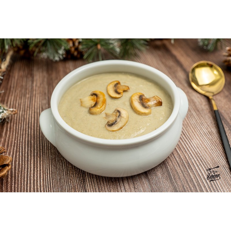 Crema de champiñones