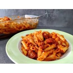 Macarrones con chorizo