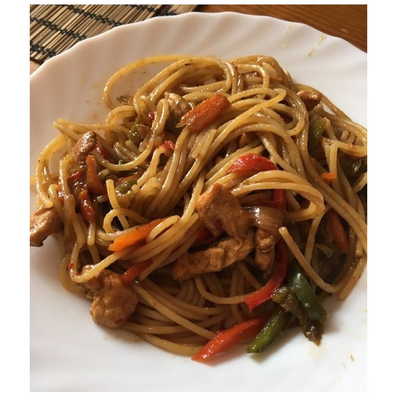 Spaguettis orientales