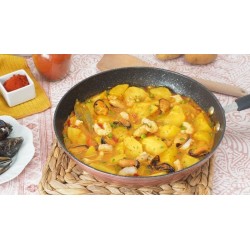 Patatas guisadas a la marinera