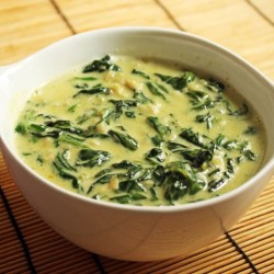 Espinacas a la crema