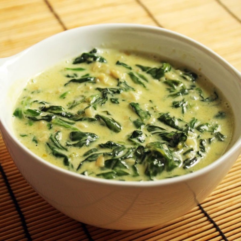 Espinacas a la crema