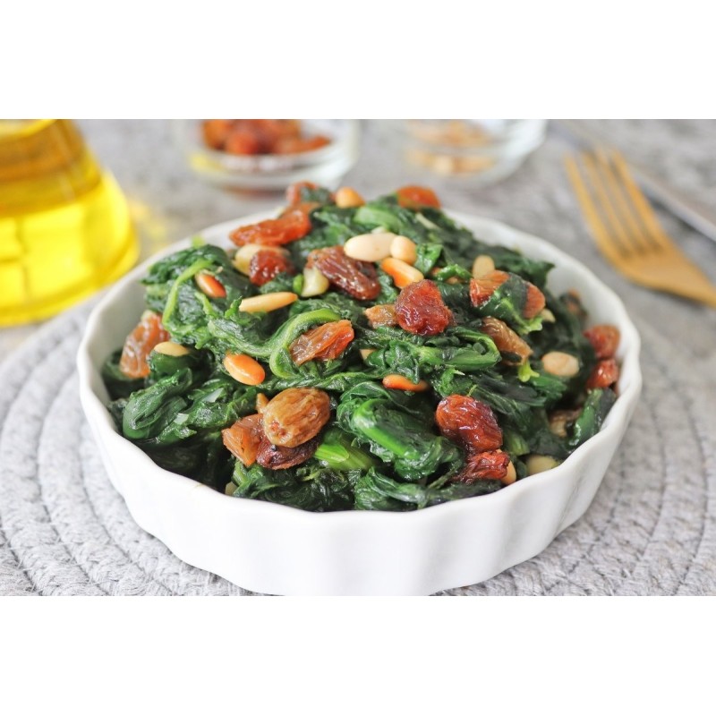 Espinacas a la catalana
