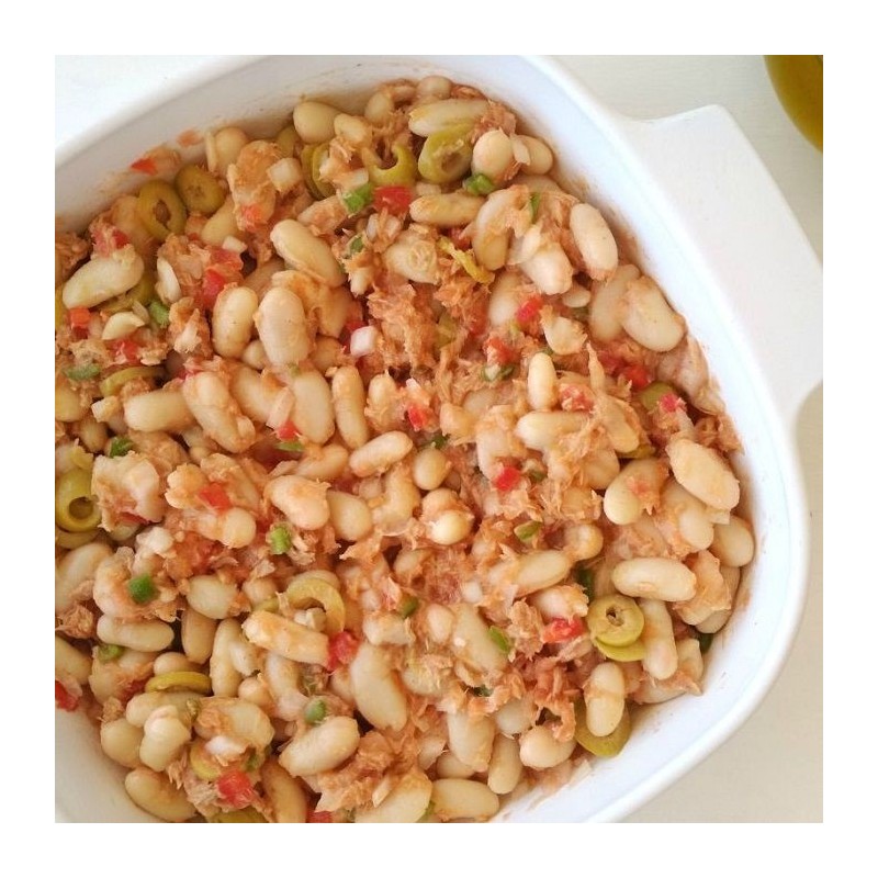 Ensalada de judias blancas