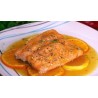 Salmón a la naranja
