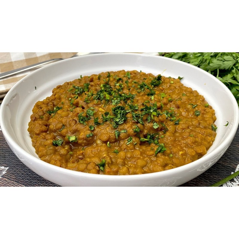 Lentejas con curry