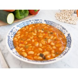 Alubias blancas estofadas