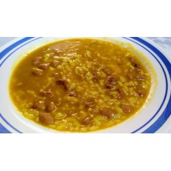 Empedrado de judias pintas