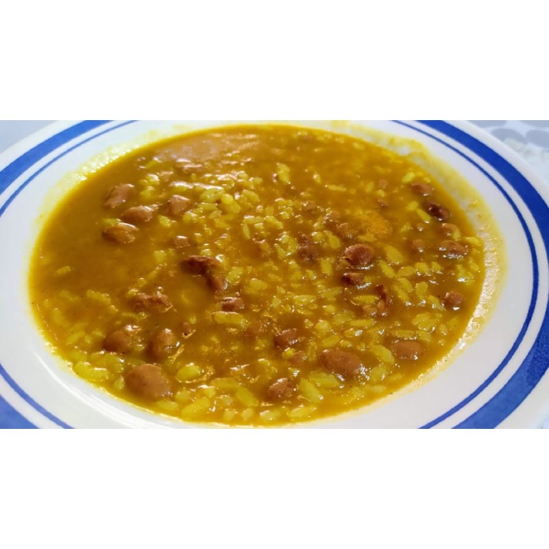 Empedrado de judias pintas